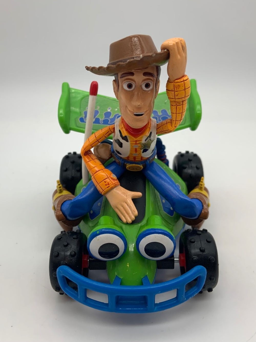 Disney Stores Toy Story Woody Riding on Toy Car RC Toy FOR DISPLAY